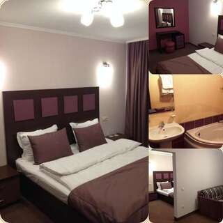 Отель AMBER Hotel & Cafe Богородчаны Стандартный номер с 1 спальней-4